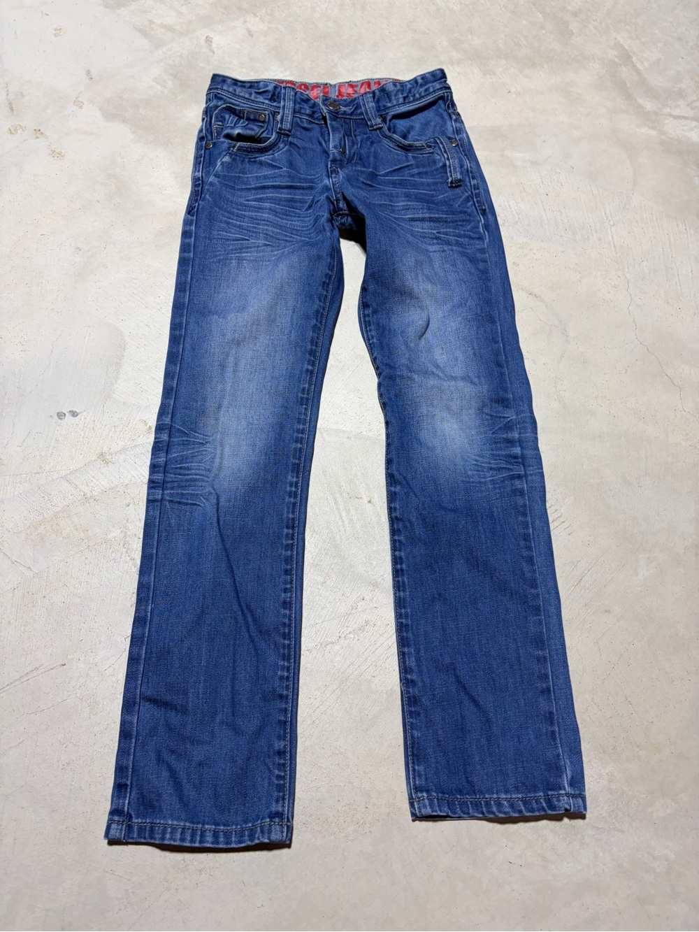Diesel Blue Straight-Leg Jeans 9/10